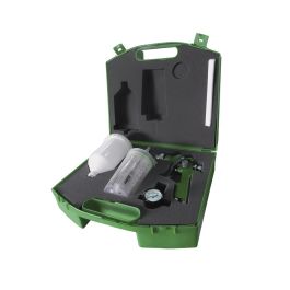 Mota Herramientas P700 Pistola de Pintura de Gravedad HVLP con Kit Boquilla 1.4 mm y Depósito 600 cc