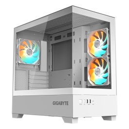 GIGABYTE C201 PANORAMIC ICE Midi Tower Blanca para PC - Radiador 360mm, 3 Ventiladores ARGB, USB 3.0, RGB Fusion GIGABYTE C201 PANORAMIC ICE Midi Tower Blanca para PC - Radiador 360mm, 3 Ventiladores ARGB, USB 3.0, RGB Fusion Precio: 79.49999959. SKU: B1CVBBZY8X