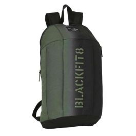 Blackfit8 Gradient Mini Mochila Vertical Reciclada Negra y Verde Militar 22x39x10cm Precio: 16.89000038. SKU: S4306975