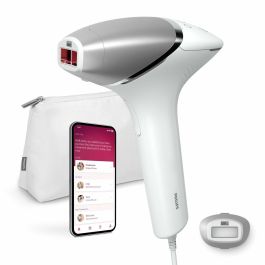 Philips BRI940/00 Depiladora Láser e IPL blanco/gris. Dispositivo de luz pulsada intensa para reducción de vello permanente.