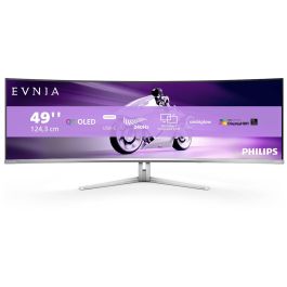Philips 49M2C8900 Monitor Gaming QD-OLED Curvo 49" Dual QHD, 240Hz, 0.03ms, G-Sync, FreeSync Premium Pro, Ambiglow Precio: 1121.58999964. SKU: B1EPCDAB7Q