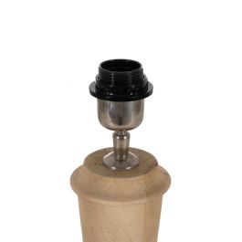 Base Lámpara Mesa Natural 18 X 18 X 40 cm