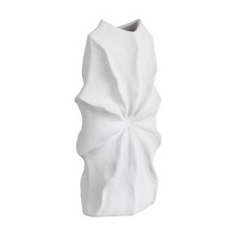 Jarrón Blanco Barro Decoración 24 X 14 X 45 cm Precio: 77.0044. SKU: B1FBN2AHCC