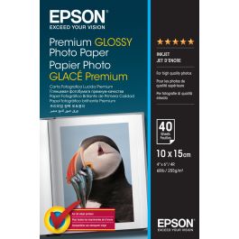 Epson Papel Premium Glossy Photo 255 gr, 10 x 15cm, 40h. Precio: 14.49999991. SKU: B16F89TFF6