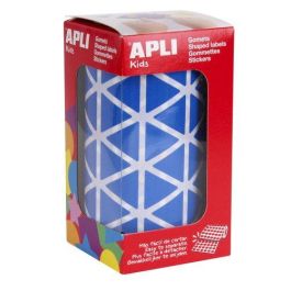 Apli Gomets autoadhesivos triangulares 21x21x21 mm azules - Rollo de 2832 unidades Precio: 4.49999968. SKU: B1BQ37GFJZ