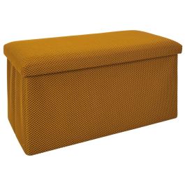 Banco-Puf Plegable Atom Mostaz Home Deco Factory Precio: 31.50000018. SKU: B1AXLRM9NM