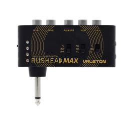Valeton Rushead Max Micro Amplificador de Guitarra con Controles de Tono, Módulos AMP/MOD/AMBIENT, Aux In y 5h de Batería, USB Precio: 27.50000033. SKU: B1E98X5XX4