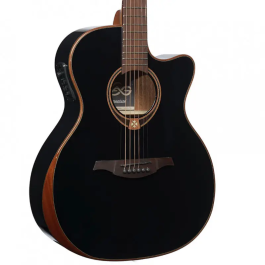 LAG Guitarra Acústica Auditorium A/E Cutaway Edición Limitada Bisel Negra Cedro Rojo Macizo Brillante Precio: 695.635776. SKU: B1C45BSFRN
