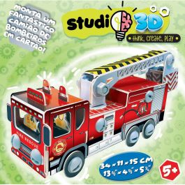 Educa Puzzle Coche de Bomberos 3D 19186 +5 años