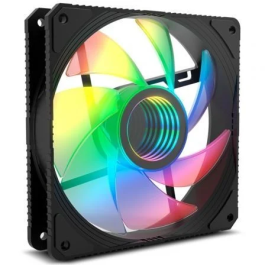 Nox Ventilador M-Fan 12cm ARGB Espejo Infinito NXHUMMERMFAN PC Componentes