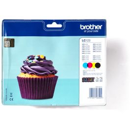 Brother LC-123VALBP Tinta Multipack Negra, Cian, Magenta, Amarillo Original Precio: 109.50000028. SKU: B188LRNPBB