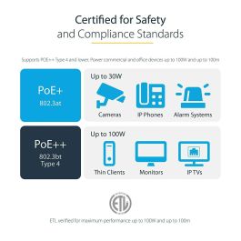 Cable de Red Rígido UTP Categoría 6 Startech N6PATC7MWH Blanco 7 m