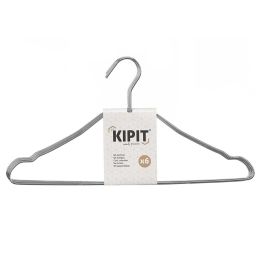 Set 6 Perchas Metalicas Kipit 39X20CM (24 Unidades) Set 6 Perchas Metalicas Kipit 39X20CM (24 Unidades)