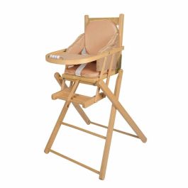 Tineo TIN3275051958809 Cojín de Silla con Correas 27 x 26 x 33 cm Azúcar Moreno