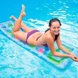 Intex Colchoneta 18 Vasos transparentes 188x71 cm - Modelos Surtidos