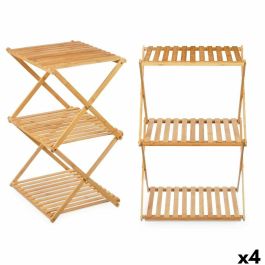 Estantería GiftDecor CH68220-5 Natural Bambú 40 x 62 x 33,5 cm (4 Unidades) Precio: 61.79000036. SKU: B172EP4LS6