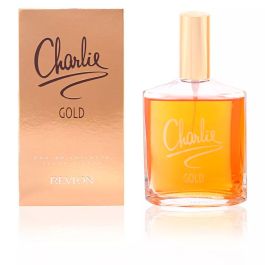 Revlon Charlie Gold Eau de Toilette para Mujer 100 ml, fragancia floral oriental amaderada especiada con notas de naranja, ciruela y sándalo