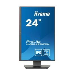 iiyama 24,1" IPS-panel, 1920x1200, 300cd/m², HDMI, DP, 4ms, Speakers, USB 3x 3.2+1xC (15W), 15cm Height adj. Stand iiyama 24,1" IPS-panel, 1920x1200, 300cd/m², HDMI, DP, 4ms, Speakers, USB 3x 3.2+1xC (15W), 15cm Height adj. Stand
