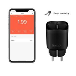 Hombli Enchufe Inteligente WiFi EU Negro - Pack Promocional 2+1