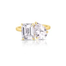 Anillo Mujer LIU JO LJ2550M14 14 Dorado Blanco Precio: 62.68999957. SKU: B1K8XQRG4W