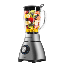 Cecotec Power Black Titanium 1800 Batidora de Vaso 1800W, Cuchilla 6 Hojas Titanio Negro, Filtro, Negro/Acero Inoxidable Precio: 68.68999995. SKU: B1EM6RVBAD