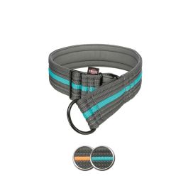 Collar de Adiestramiento para Perros Trixie Fusion Grafito Azul Océano M S/M 28-38 cm