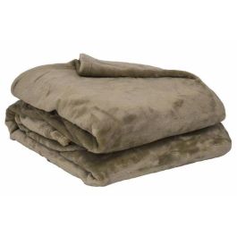 Microplano a cuadros 130x170 cm taupe Precio: 27.59000013. SKU: B1H3VPXGCN
