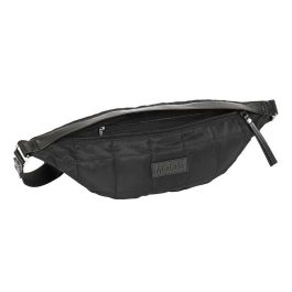 Cartera Escolar Safta Moos Capsula Black Riñonera Adulto 410x70x155 mm Cartera Escolar Safta Moos Capsula Black Riñonera Adulto 410x70x155 mm