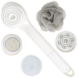 Cosmetic Club Cepillo Corporal 5 En 1 Vallee Outlet con 5 Cabezales Intercambiables para Exfoliar, Limpiar y Masajear, 2 Velocidades, Para Todo Tipo de Piel Precio: 15.79000027. SKU: B13539DXLQ