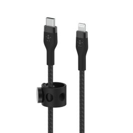 Cable USB-C a Lightning Belkin CAA011BT1MBK Negro 1 m Precio: 37.59000036. SKU: B1D9RDZC9J