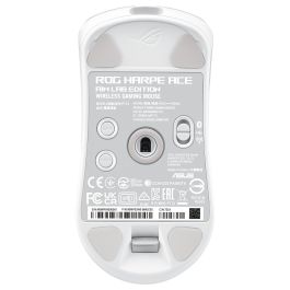 Asus Ratón ROG Harpe Ace Aim Lab Edition Blanco Gaming Opto-mecánico Inalámbrico Bluetooth USB 36000 DPI
