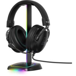The G-Lab THE3760162052244 Soporte para auriculares gaming K-STAND-NEON RGB con cable iluminación RGB negro The G-Lab THE3760162052244 Soporte para auriculares gaming K-STAND-NEON RGB con cable iluminación RGB negro