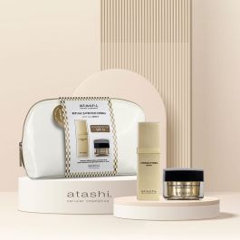 Atashi L'ESSENZA Estuche Ritual de Juventud Sérum y Hidratante 3 Piezas con Bakuchiol y Ácido Ferúlico para Antienvejecimiento y Protección