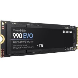 Samsung MZ-V9E1T0BW SSD NVMe M.2 990 EVO 1TB PCIe 4.0/5.0 hasta 5000 MB/s para Gaming, PC, Profesional - Eficiencia Energética Optimizada Samsung MZ-V9E1T0BW SSD NVMe M.2 990 EVO 1TB PCIe 4.0/5.0 hasta 5000 MB/s para Gaming, PC, Profesional - Eficiencia Energética Optimizada