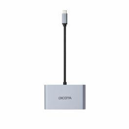D Dicota USB-C Portable 5-in1 Docking Station 4K HDMI/DP PD