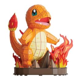 Spin Master Puzzle 4D Pokemon Charmander 6075063 Construcción de 241 Piezas sin Pegamento