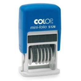 Colop Sello Printer S126 4 mm Numerador Español Azul-Negro Precio: 8.49999953. SKU: B1AJC2SERS