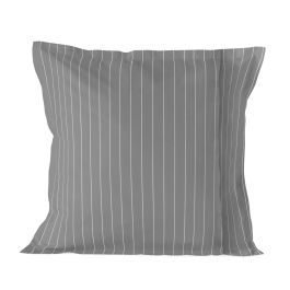 Funda de almohada HappyFriday BASIC Gris 80 x 80 cm