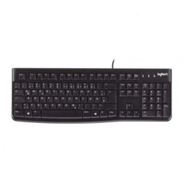Logitech Teclado K120 Cable Usb Qwerty Español Negro Logitech Teclado K120 Cable Usb Qwerty Español Negro