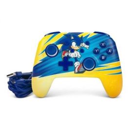 Power A Mando con Cable para Nintendo Switch Sonic Impulso NSGP0202-01, Con Licencia Oficial