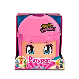 Famosa Pny88000 Pinypon Magic Dreams - 5 Figuras Exclusivas de la Bella Durmiente y Contenedor para Guardar y Transportar Accesorios