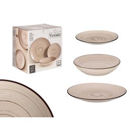 Set Vajilla 12 Pcs Espiral Tierra Vessia 28X29CM (2 Unidades) Precio: 49.99292265. SKU: B1CJHAEJWL
