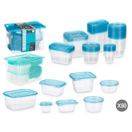 Set 50 Fiambreras Asa Surtidos Col Leknes 32X21CM (4 Unidades) Precio: 52.5000003. SKU: B174ARARCN
