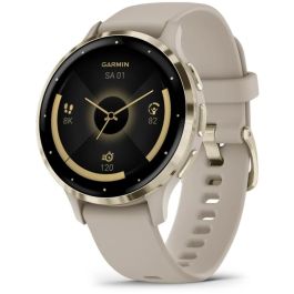 Garmin Venu 3S french gray/softgold Reloj Inteligente con GPS y Monitor de Actividad AMOLED Pantalla Táctil 1.2" Unisex Sumergible Precio: 461.68999943. SKU: B17MVR3S73