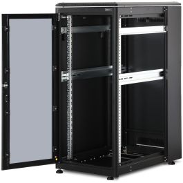 DIGITUS Unique 26HE Armario de red 26U 1342x600x1000mm, Rack independiente 800kg, Rieles, Negro