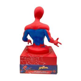 Kids Euroswan Lámpara 3D Despertador y Fecha Spiderman (4x1)