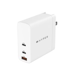 HYPER HJG140WW Cargador de Dispositivo Móvil Universal Blanco, Carga Rápida, 2 Puertos USB Tipo C, Interior, 2m Precio: 134.50000025. SKU: S55173667