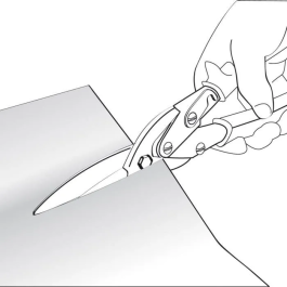 Fartools Alicates de corte de chapa delanteros