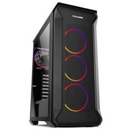 NOX NXHUMMERQUANTUM Caja MiniTorre/ATX Negra ARGB con Ventana de Cristal Templado y USB 3.0 Precio: 80.50000046. SKU: S5603118