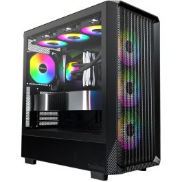 Montech X5 Midi Tower PC Negro ATX EATX micro ATX Mini-ITX SSI CEB Juego Iluminación Multi